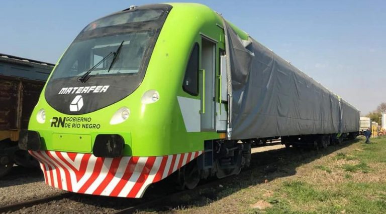El tren Patagónico incorpora un nuevo coche motor