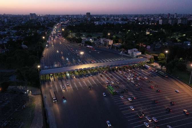 Autopista Perito Moreno: Comenzaron obras en el Peaje de Parque Avellaneda, aunque continuará operativo