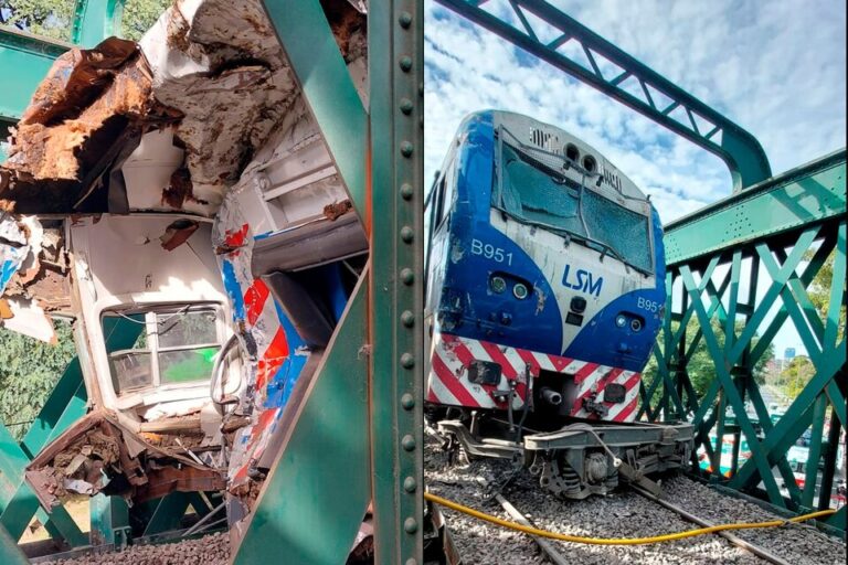 Un tren con pasajeros colisionó en Palermo con una locomotora: hay 60 heridos