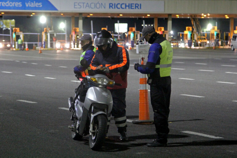 Operativo de la ANSV para garantizar la seguridad vial en la Autopista Ricchieri