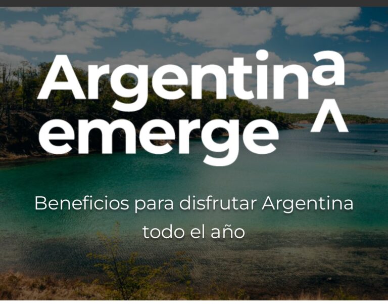 Anuncian los beneficios de Argentina Emerge, el nuevo PreViaje