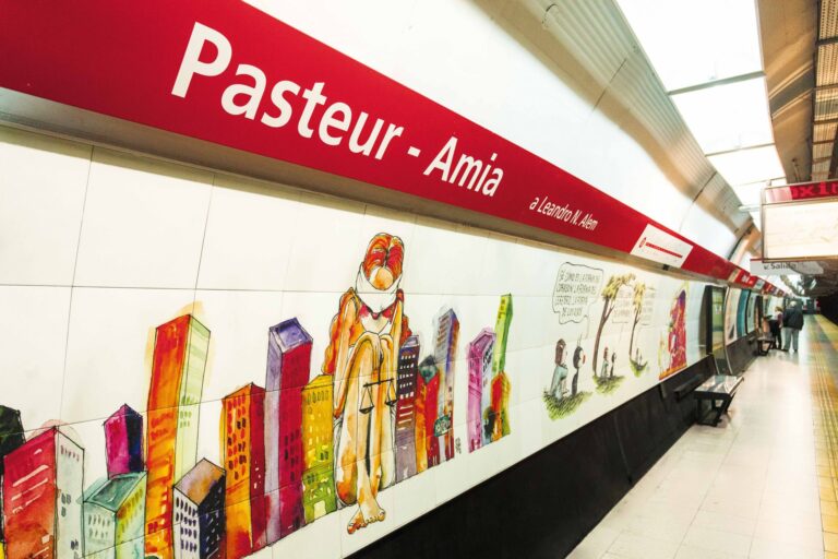 Reabre la estación Pasteur – AMIA del Subte B