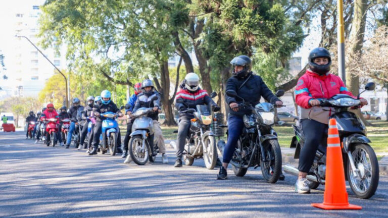 Santa Fe: La ANSV organizó una jornada de concientización para motociclistas