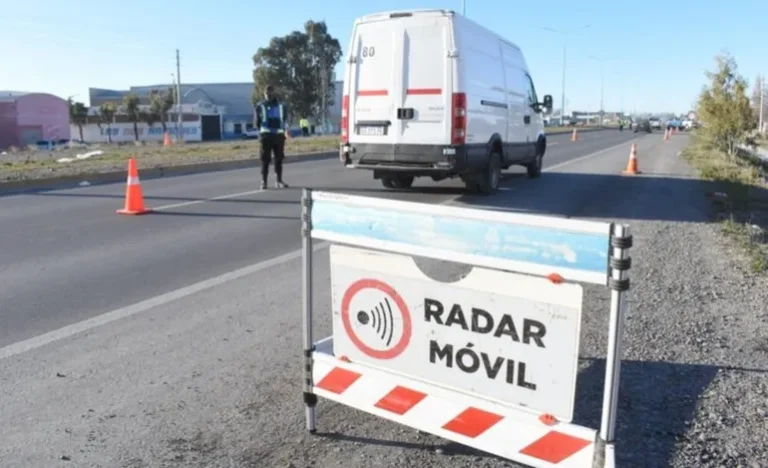 Trelew implementa nuevos controles de velocidad en la Avenida Eva Perón