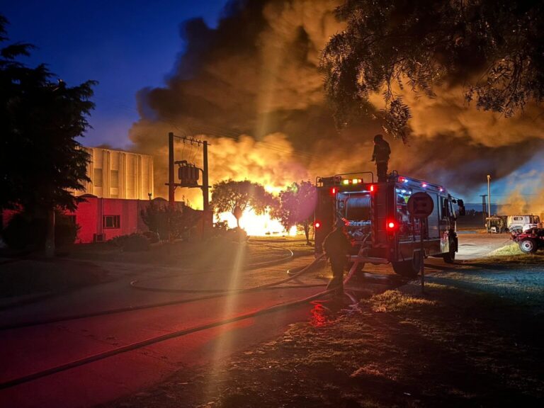 Se incendió la planta de Agrale en Mercedes: no hubo heridos