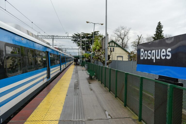 El ramal Bosques del Ferrocarril Roca tendrá servicios limitados este fin de semana por obras