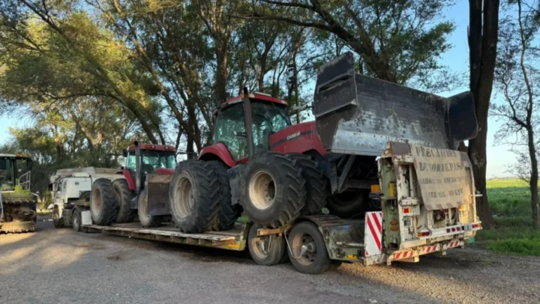 Retienen dos camiones con exceso de carga en La Pampa