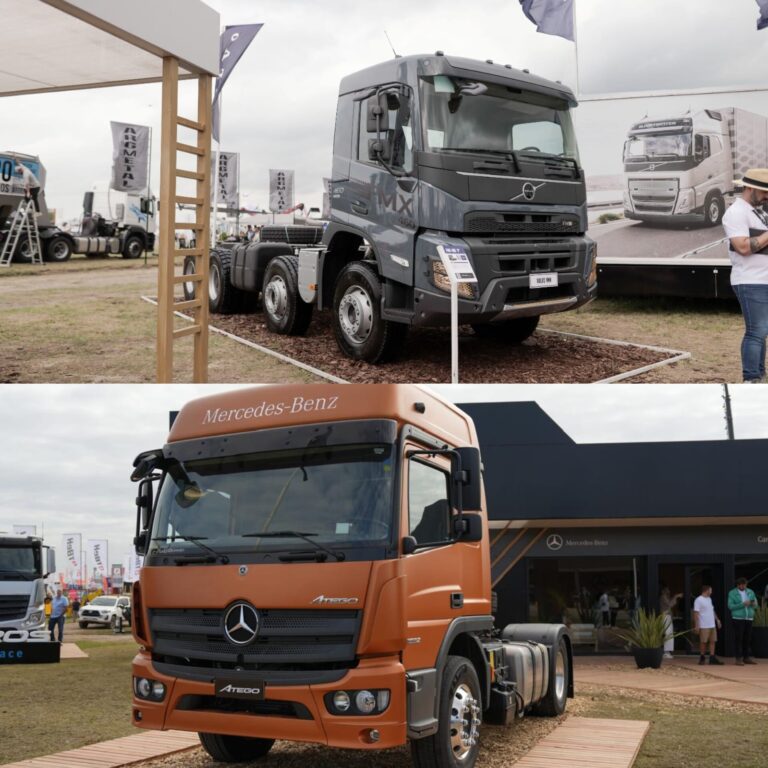 Expoagro 2025: Mercedes-Benz y Volvo presentaron sus innovaciones para el transporte