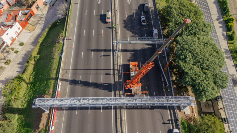 El peaje Parque Avellaneda se suma a las autopistas inteligentes de la Ciudad