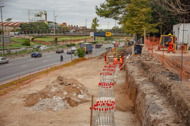 Avanzan las obras en la Autopista Dellepiane y habrá algunas restricciones durante las vacaciones de invierno