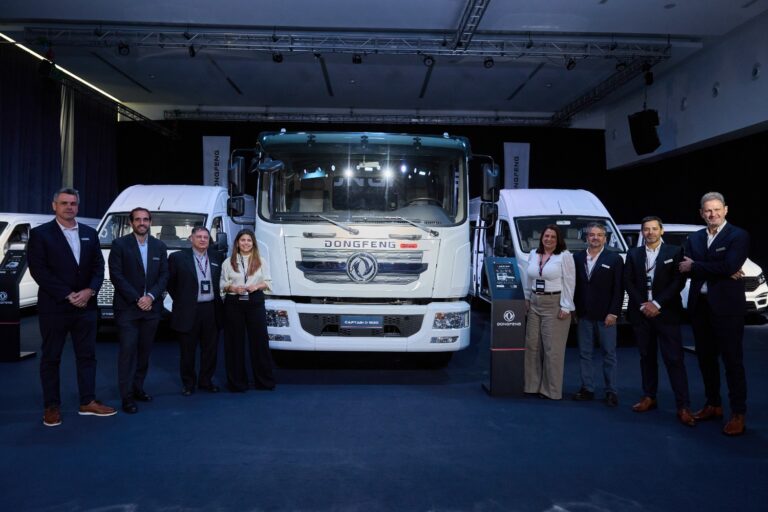 Dongfeng inició sus operaciones en Argentina con una amplia gama de vehículos comerciales